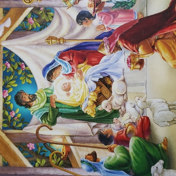 NEW- Magi at the Manger 550 Piece Puzzle - Picture 2 of 4